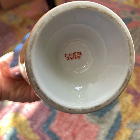 Vintage Lusterware Vase Made in Japan 7" - Picture 4 of 16